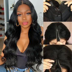 Pre Plucked Remy Hair V Part Wig - Pure Hair Gaze