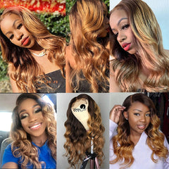 Body Wave Human Hair Bundles With Closure - Pure Hair Gaze