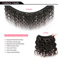 Body Wave Brazilian Hair Weave Bundles - Pure Hair Gaze