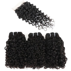 Unprocessed Kinky Curly Human Hair Bundles - Pure Hair Gaze