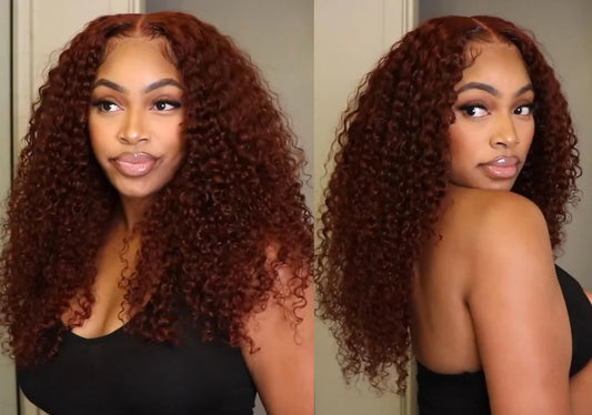 Flawless Fit Deep Curly Wig - 13x5 T-Part, 7x5 Pre-Cut Lace, Glueless Human Hair - Pure Hair Gaze