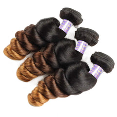 Loose Wave Human Hair Bundles With Closure - Pure Hair Gaze