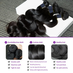 30 40 Inch Glueless Brazilian Bundles - Pure Hair Gaze