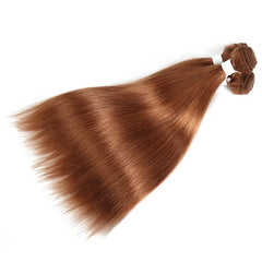 Brazilian Ginger Brown Bone Straight Hair Bundles - Pure Hair Gaze