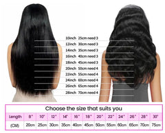 40 50 Inch 200 Density Frontal Wig For Black Women - Pure Hair Gaze