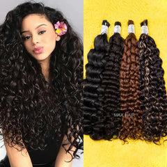 Unprocessed No Weft Loose Deep Wave Hair Bundles - Pure Hair Gaze