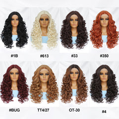 Curly Synthetic Lace Front Wigs For Women - Pure Hair Gaze