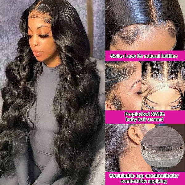 30inch 13x4 Body Wave Lace Front Wig