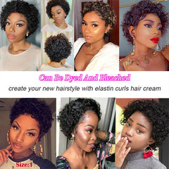 Double Draw Indian 6inch Short Curly Bundles - Pure Hair Gaze