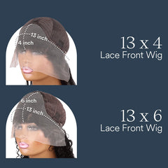 Glueless Preplucked 13x4 Lace Front  Wig - Pure Hair Gaze