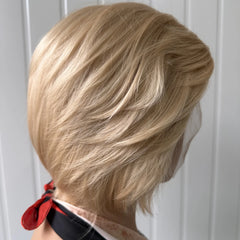 Ash Blonde Pixie Cut Wig - Pure Hair Gaze