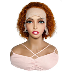 Short Ginger 13X1Lace Front Wig - Pure Hair Gaze