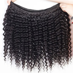 Deep Wave Curly Human Hair 3 Bundles - Pure Hair Gaze