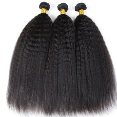 32 Inches Malaysia Remy Hair Kinky Straight Bundles - Pure Hair Gaze