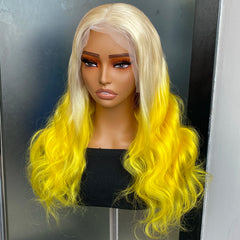 Ombre Colored Human Hair Wigs - Pure Hair Gaze