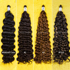 Unprocessed No Weft Loose Deep Wave Hair Bundles - Pure Hair Gaze