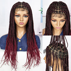 Full Lace Micro Braids Wigs with Baby Hair - Pure Hair Gaze