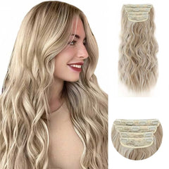 Highlight Ash Blonde Body Wave Human Hair Wig - Pure Hair Gaze