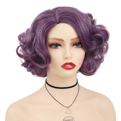 Cosplay Short Curly Hair Platinum Blonde Wigs - Pure Hair Gaze