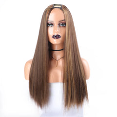 Straight Synthetic U Part Wig - Pure Hair Gaze