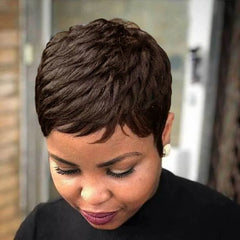 Heat Resistant   Synthetic Wigs   Short Pixie Cut Hair Wigs - Pure Hair Gaze