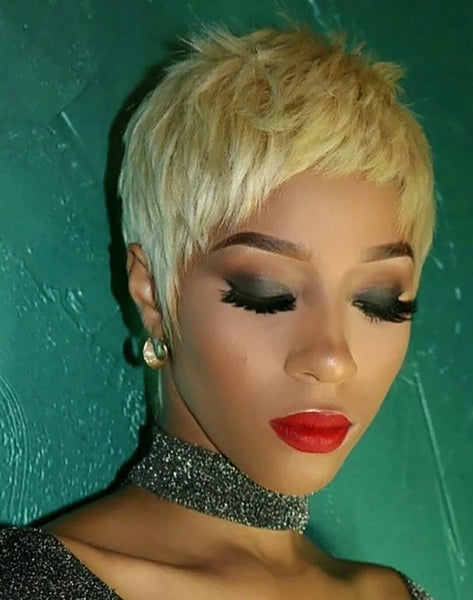 Heat Resistant   Synthetic Wigs   Short Pixie Cut Hair Wigs