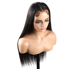 5x5 Pre-cut Straight HD Lace Invisible Knots Glueless Wig - Pure Hair Gaze