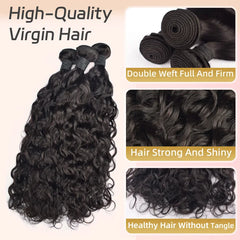 Unprocessed Natural 100% Human Hair Curly Bundles - Pure Hair Gaze