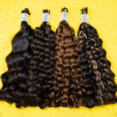 Unprocessed No Weft Loose Deep Wave Hair Bundles - Pure Hair Gaze