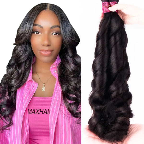 Loose Deep Wave Weave Bundles