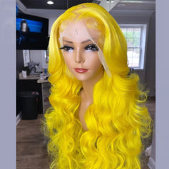 Soft Babyhair Pre Plucked Yellow Wig - Pure Hair Gaze