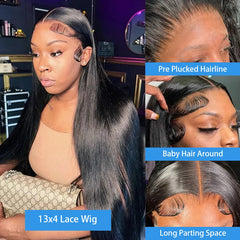 200 Density 13x6 Lace Frontal Wig - Pure Hair Gaze