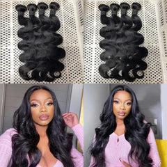 Peruvian Body Wave Human Hair Bundles - Pure Hair Gaze