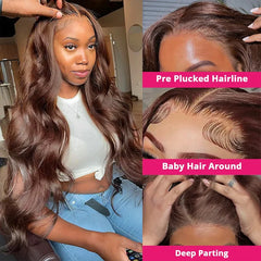 HD Body Wave Lace Front Wig - Pure Hair Gaze