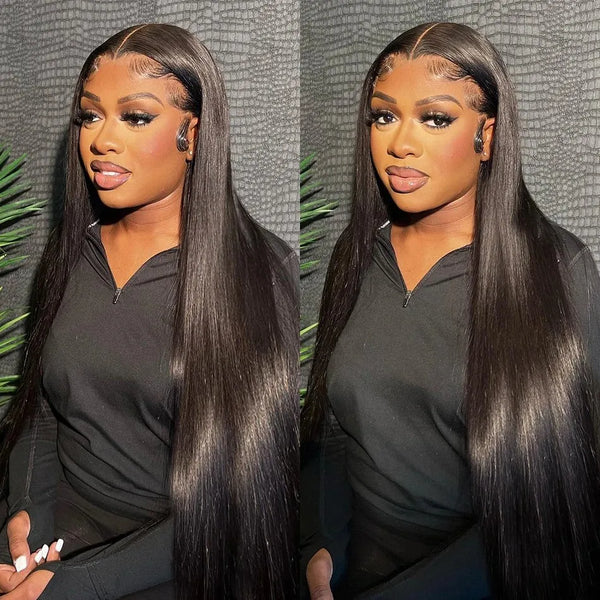 Transparent Straight Lace Frontal Wigs