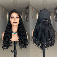 20 Inch Synthetic Braided Wig with Baseball Cap Style - Pure Hair Gaze