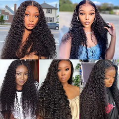 Deep Wave Brazilian Virgin Human Hair Bundles - Pure Hair Gaze