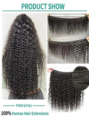 Deep Wave Brazilian Bundles And Closure - Pure Hair Gaze