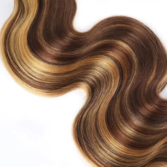 Highlight Body Wave Human Hair Bundles - Pure Hair Gaze