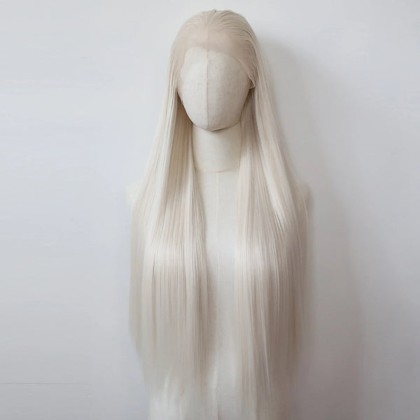 Platinum Blonde Lace Front Wig