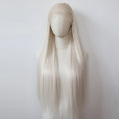 Platinum Blonde Lace Front Wig - Pure Hair Gaze