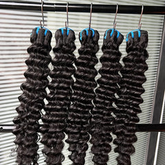 Deep Wave Unprocessed Weave Human Hair Bundles - Pure Hair Gaze