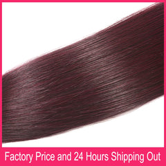 4x4 Lace Closure 100% Human Hair Ombre Hair Bundles - Pure Hair Gaze