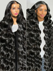 40 50 Inch 200 Density Frontal Wig For Black Women - Pure Hair Gaze