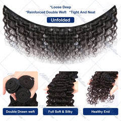 Addictive Loose Curly Water Wavy Bundles - Pure Hair Gaze