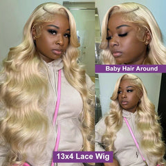 Body Wave 613 13x6 Honey Blonde Wig - Pure Hair Gaze