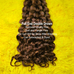 Unprocessed No Weft Loose Deep Wave Hair Bundles - Pure Hair Gaze