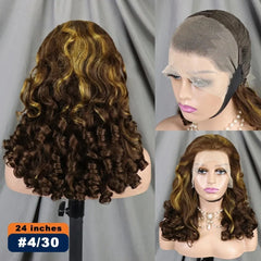 13x4 HD Transparent Loose Wave Lace Wig - Pure Hair Gaze