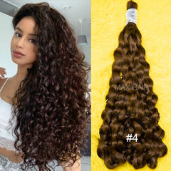 Unprocessed No Weft Loose Deep Wave Hair Bundles - Pure Hair Gaze