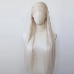 Platinum Blonde Lace Front Wig - Pure Hair Gaze